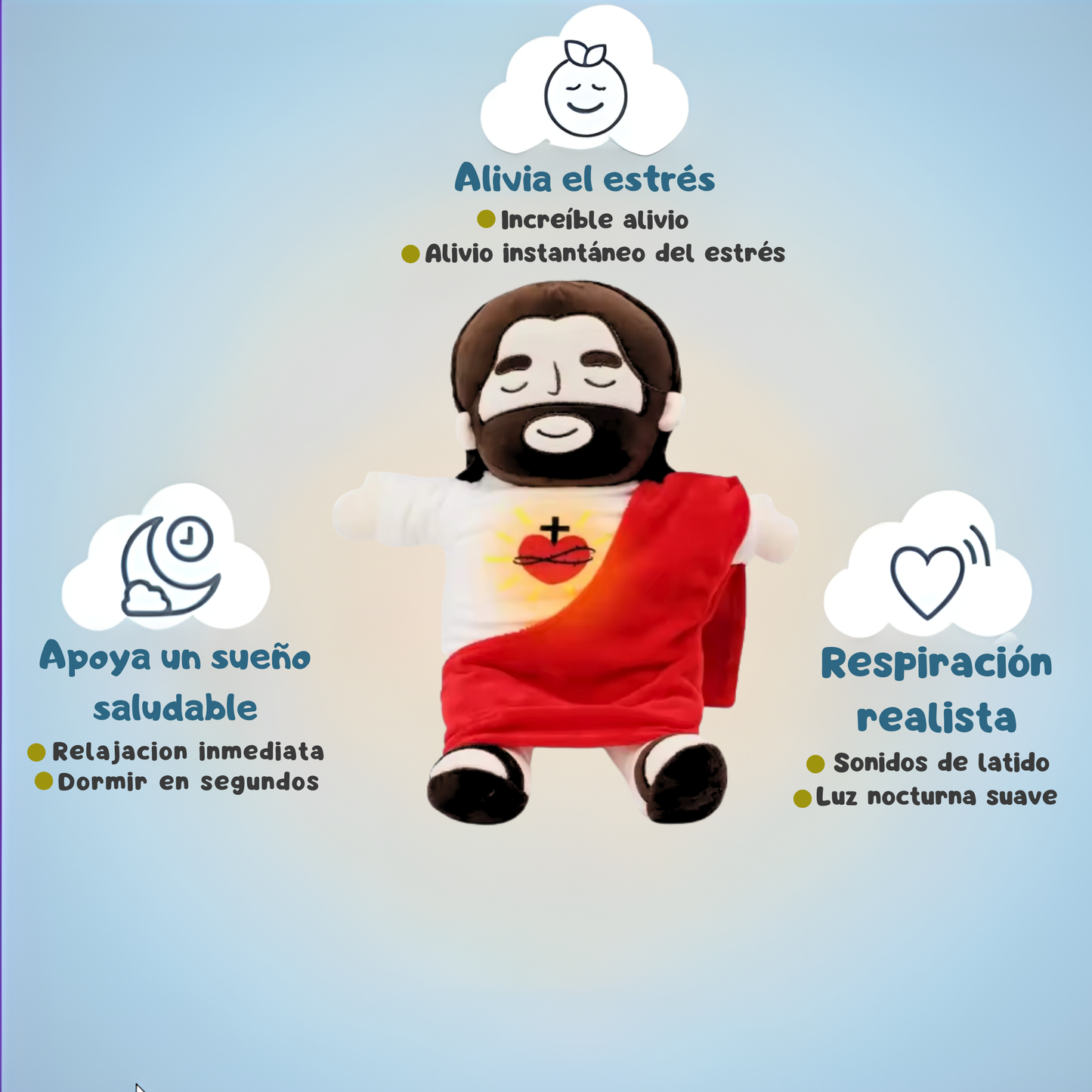Peluche Jesús Anti Estrés